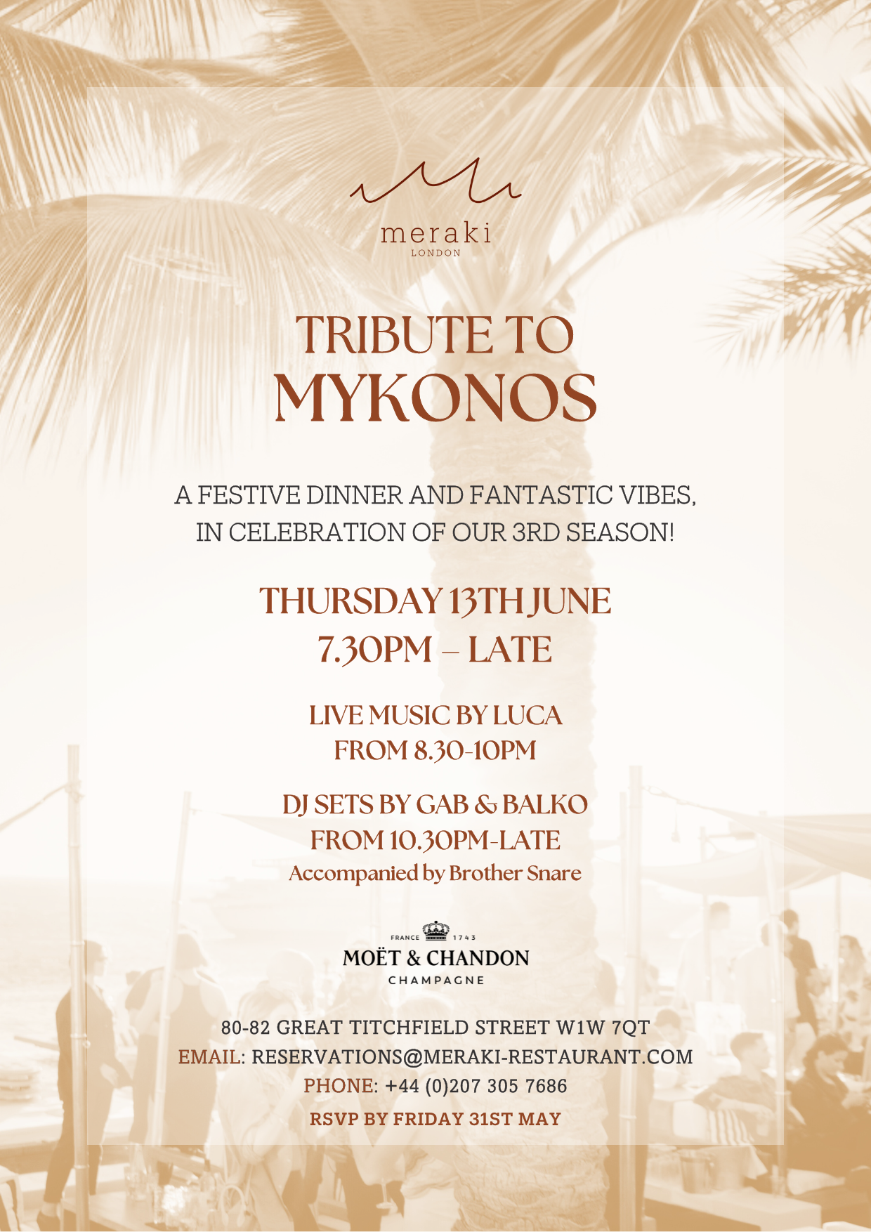 13.06.24 - E-Invitation to Tribute to Mykonos