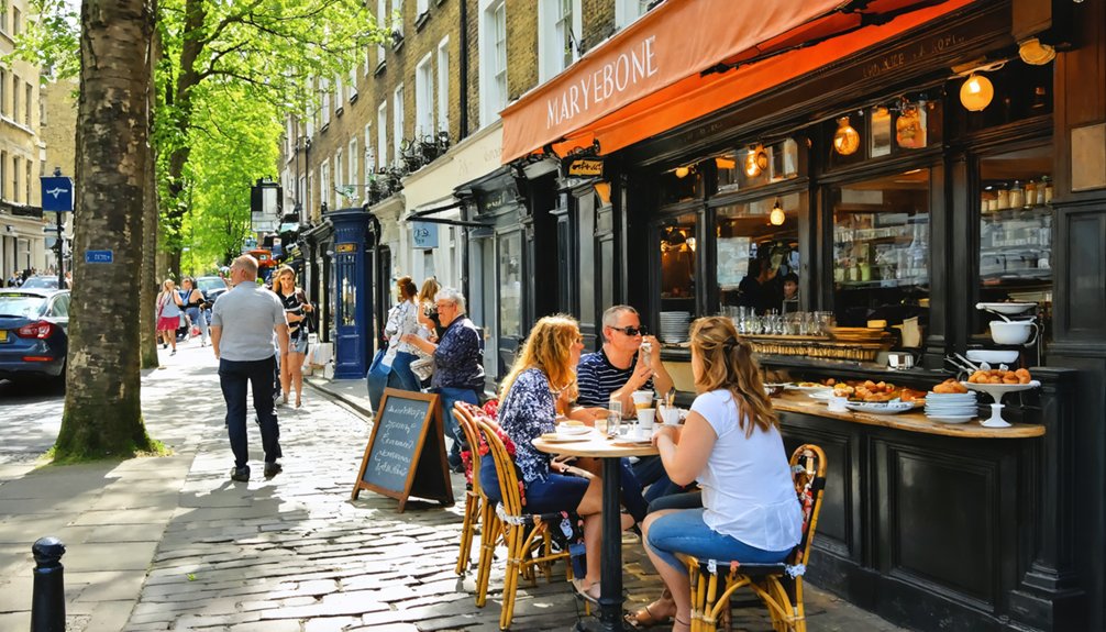 best lunch spots marylebone