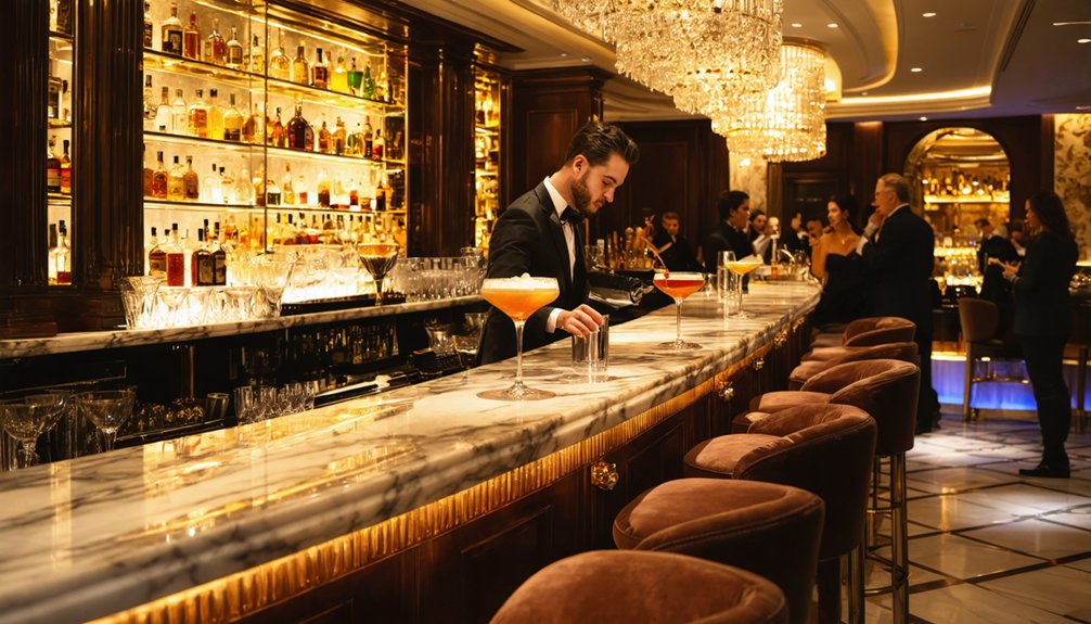 cocktail bar in fitzrovia