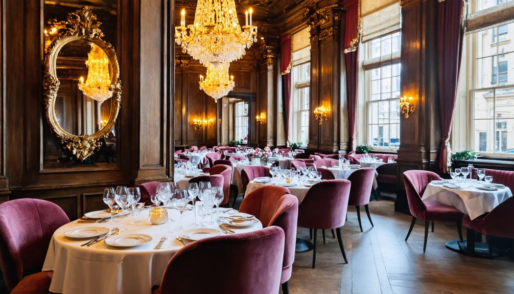 elegant dining in london