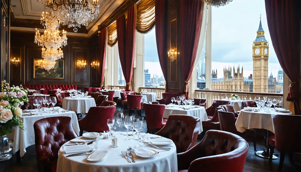 fine dining in london