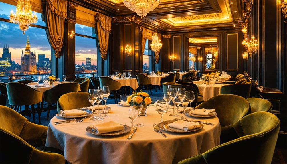 fine dining in london