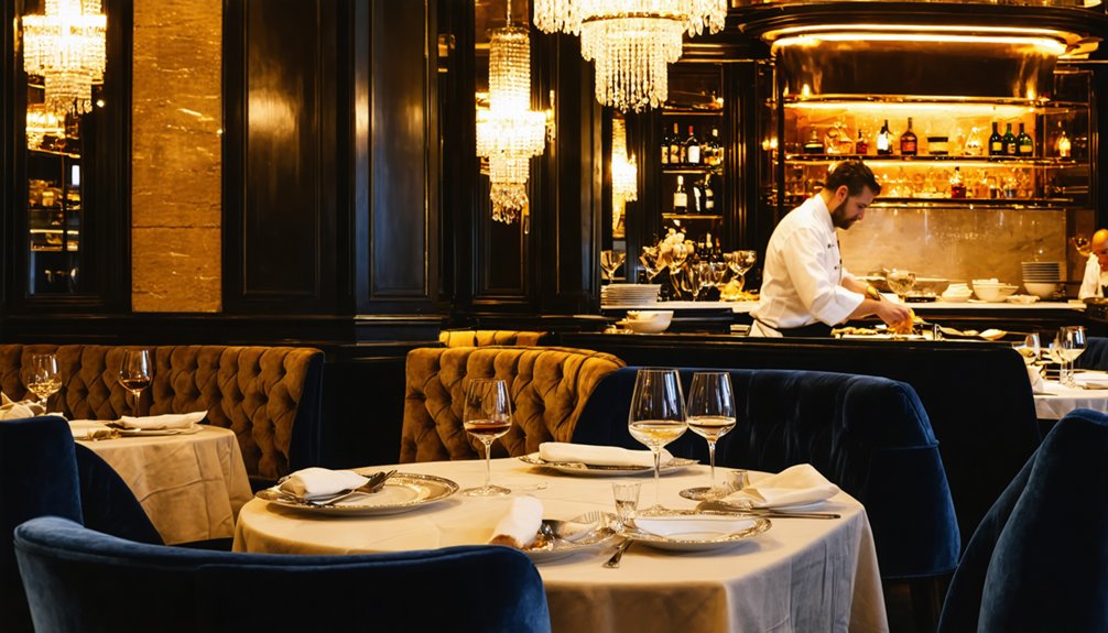 luxury dining experiences london