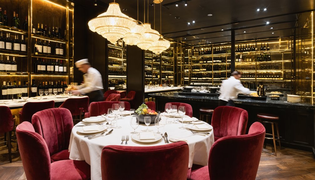 luxury dining experiences london