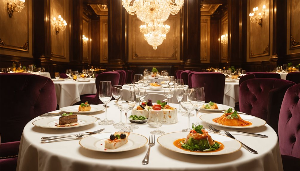 luxury dining experiences london