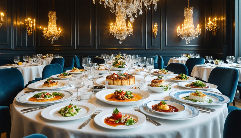 luxury dining in london