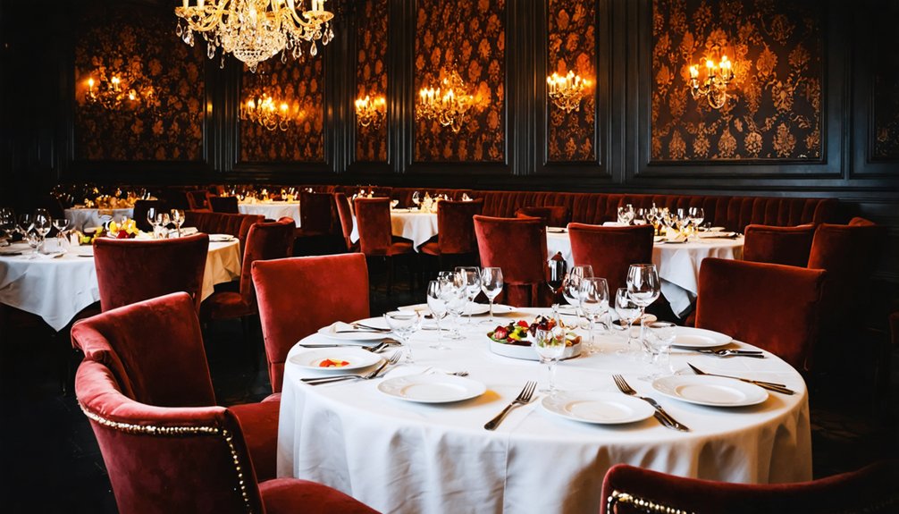 luxury dining in london