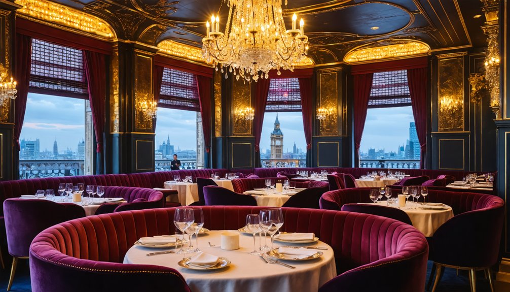 luxury dining transformation london