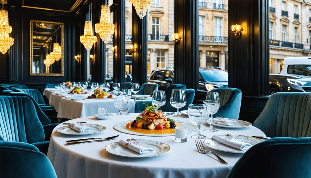 luxury dining with flavor