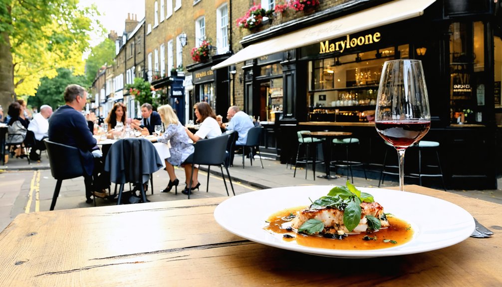 marylebone dining and lunch