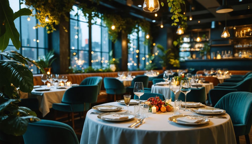 romantic dining at meraki