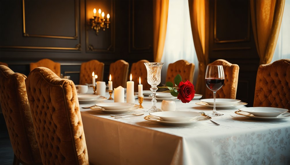romantic dining experience london
