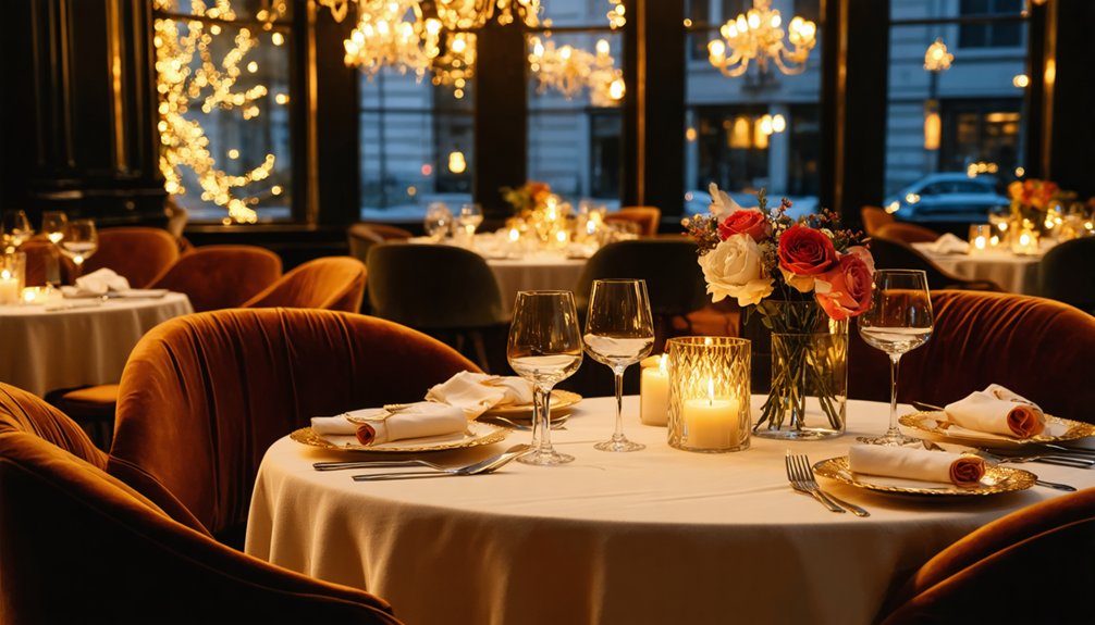 romantic dining experience london