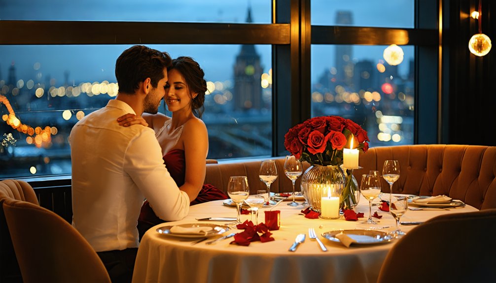 romantic dining experiences london