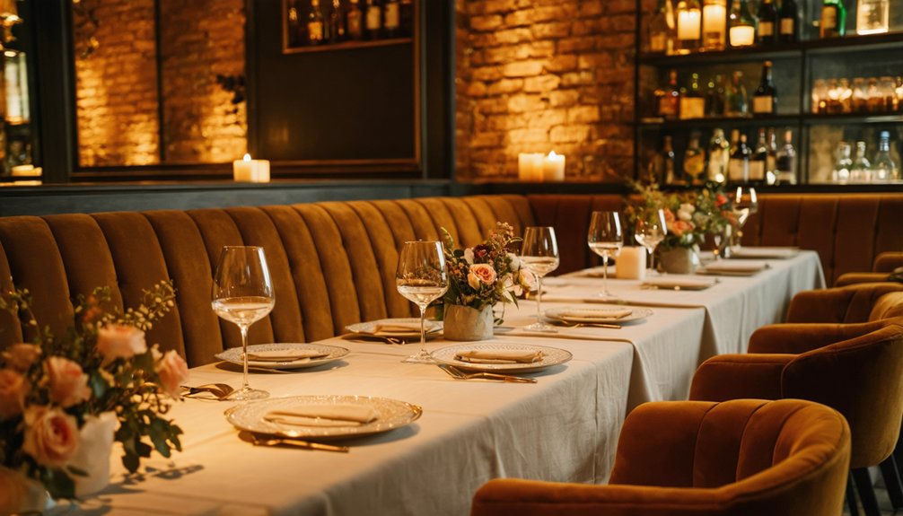 romantic dining in london