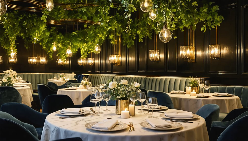romantic dining in london