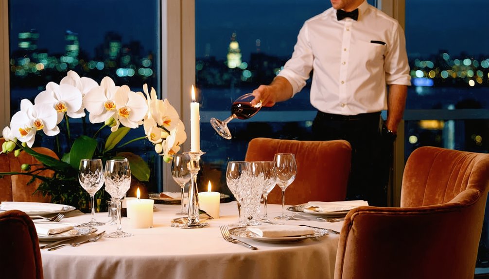 romantic dining in london