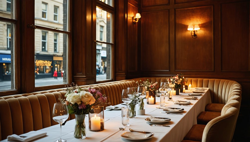 romantic dining in london