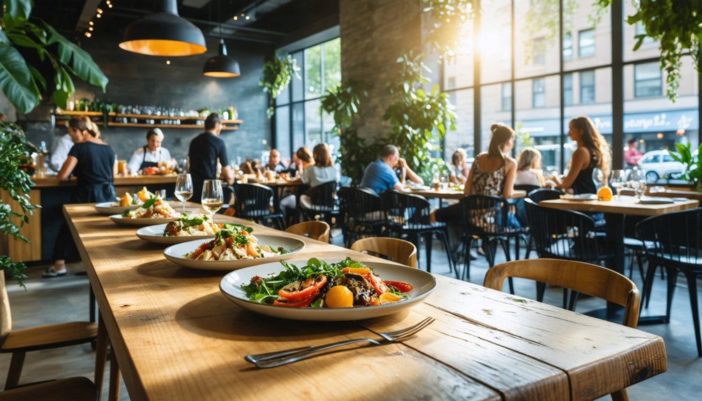 soho vibrant lunch experience