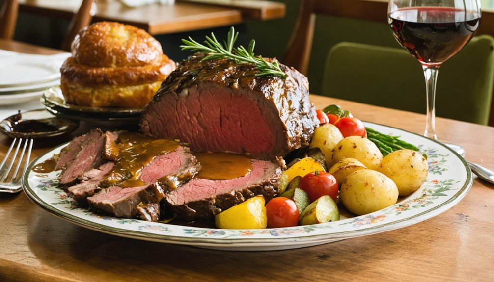 sunday roast at meraki
