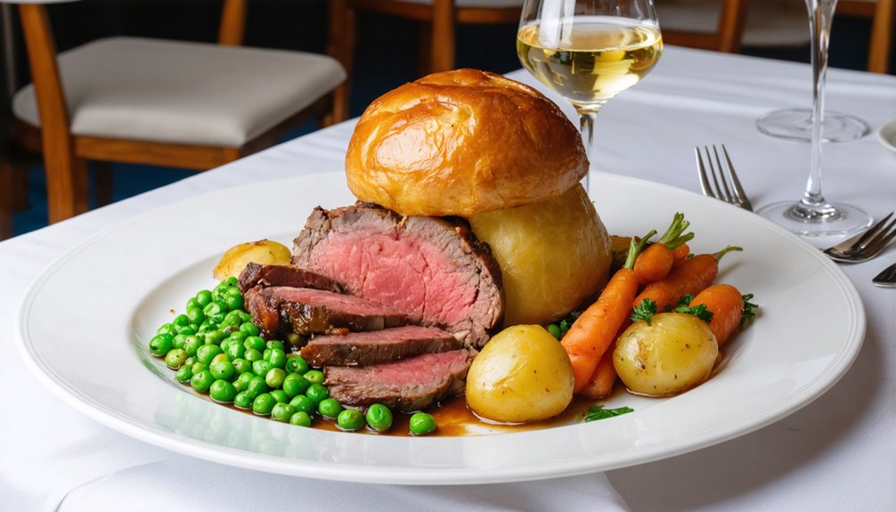 sunday roast at meraki