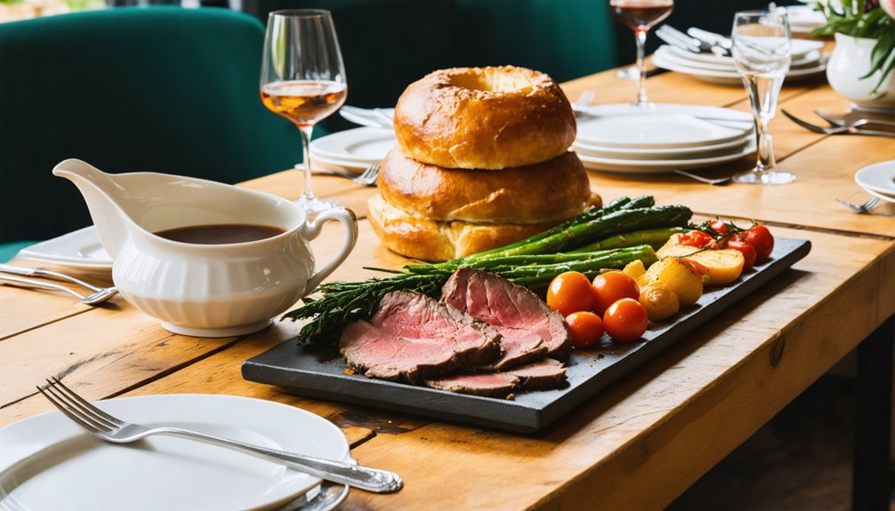 sunday roast at meraki