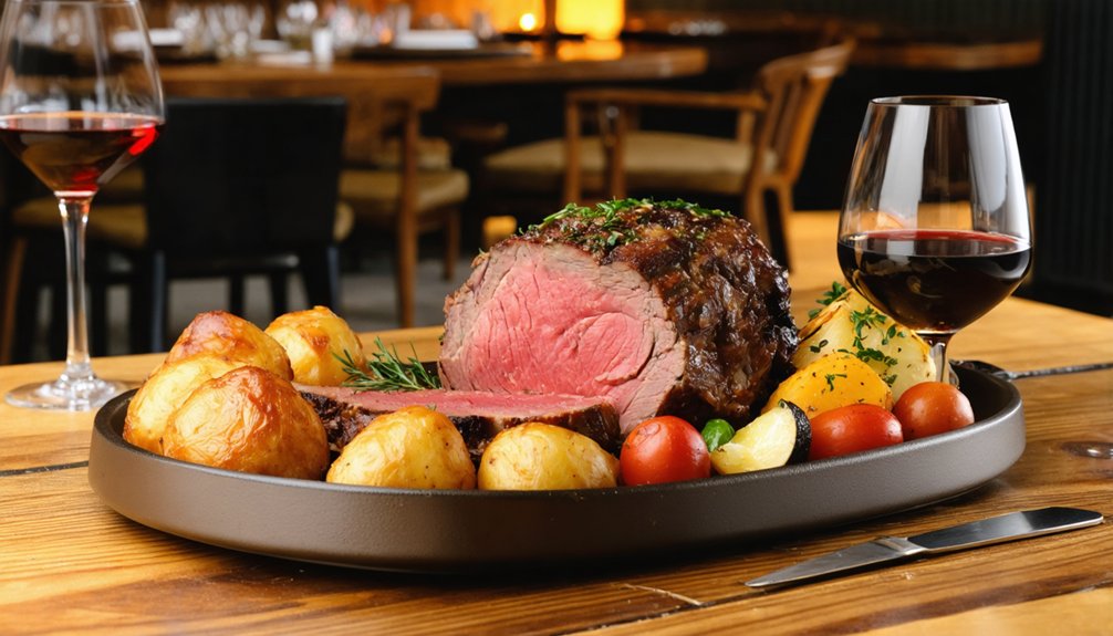 sunday roast at meraki