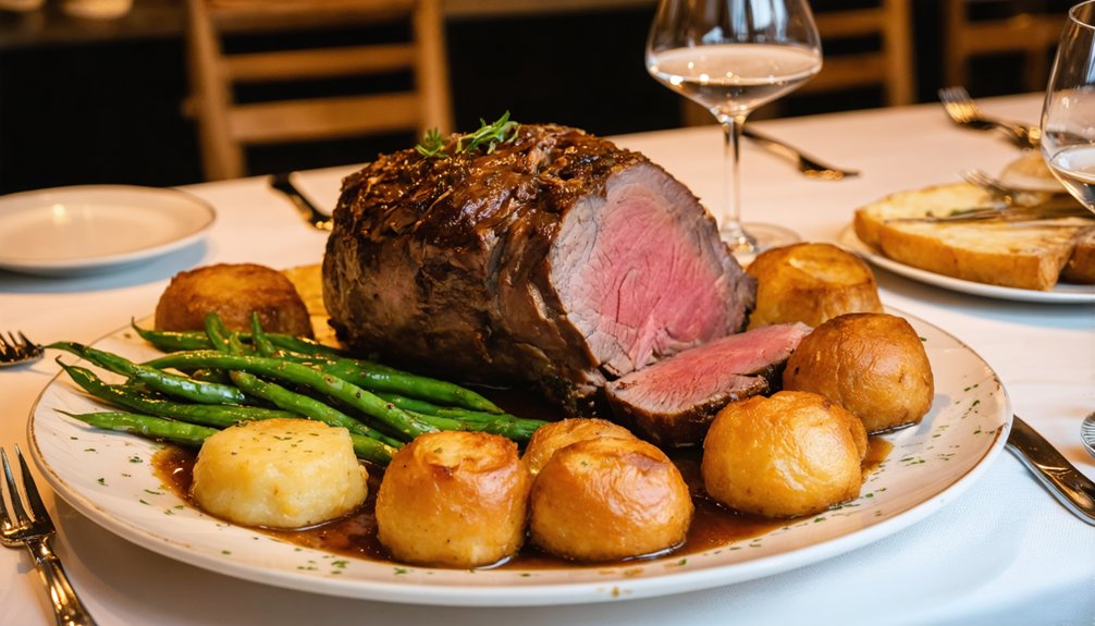 sunday roast at meraki