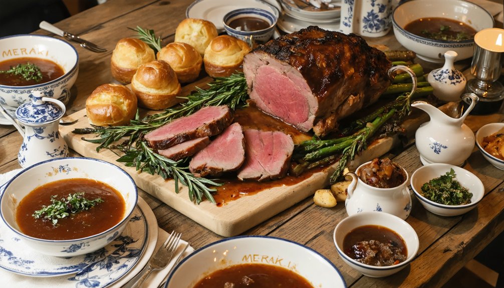 sunday roast at meraki