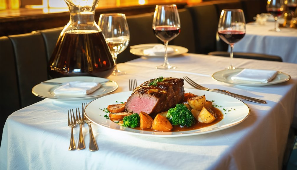 sunday roast at meraki
