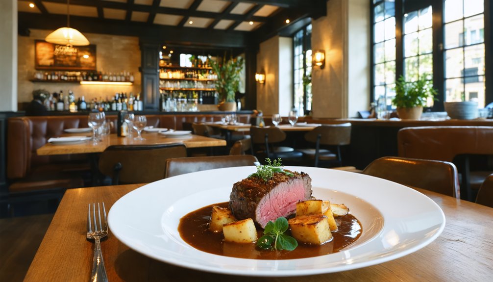 sunday roast at meraki