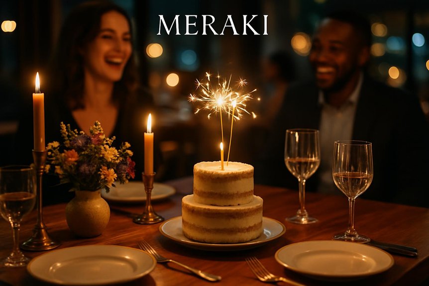 celebrate with meraki dining
