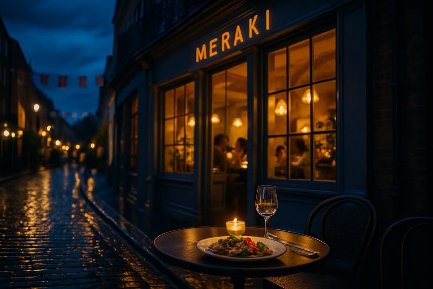 celebratory dining at meraki