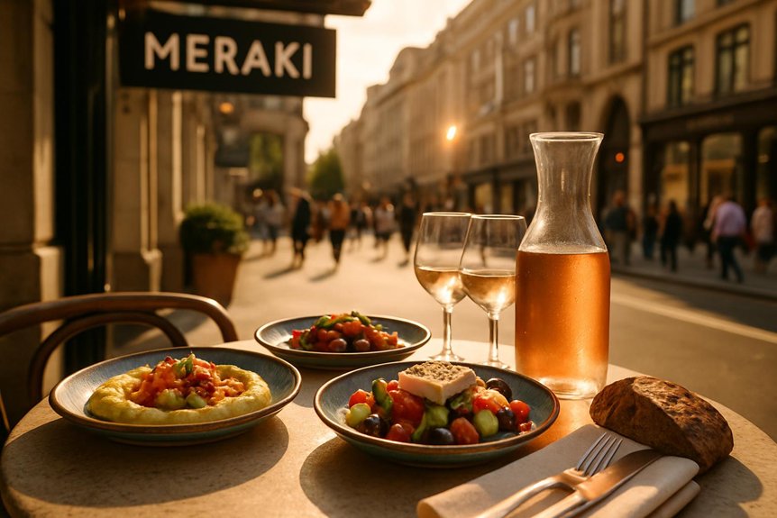 enjoy lunch at meraki