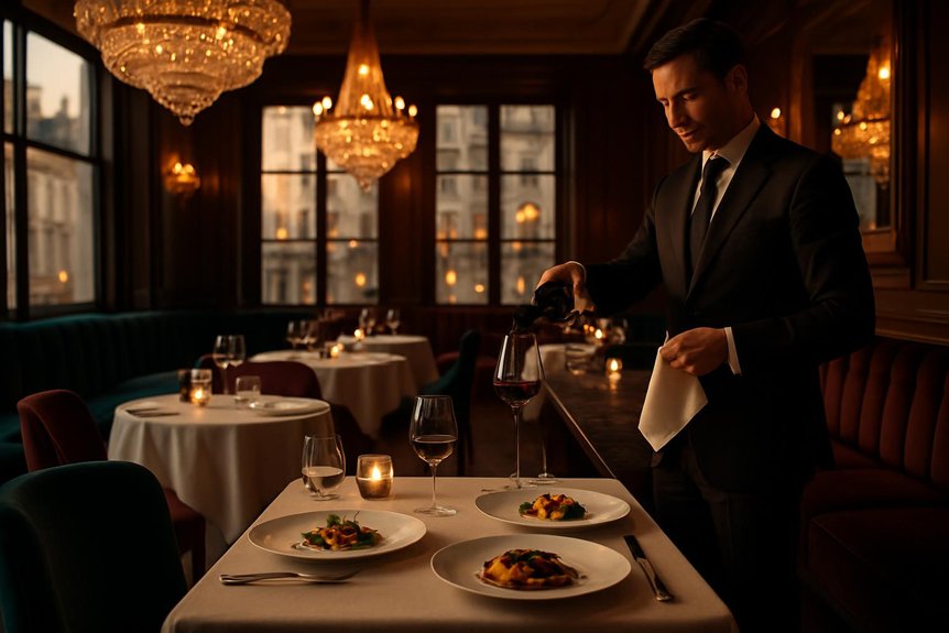london s luxury dining scene