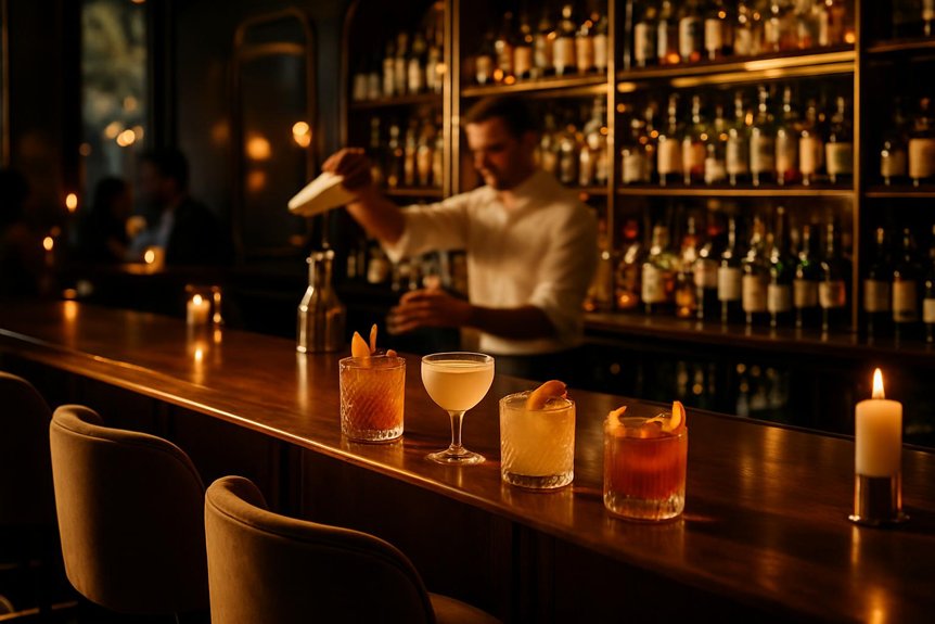 luxury cocktail bar london