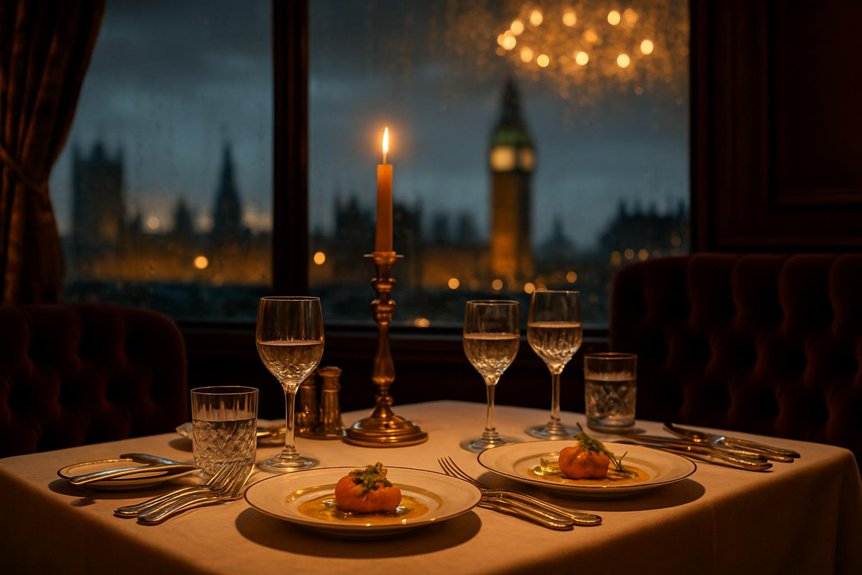luxury london dining experience
