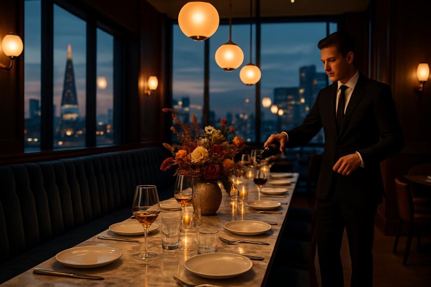 luxury london restaurant trends