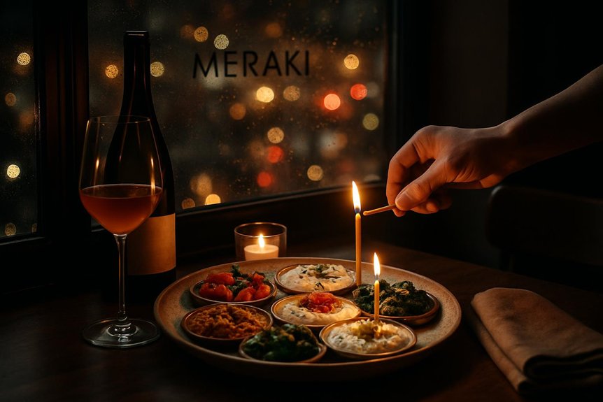 meraki london birthday dinner