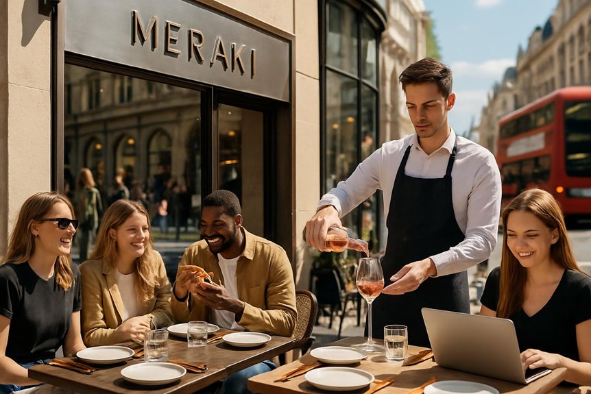 meraki transforms oxford street dining