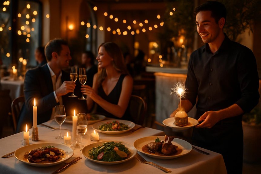 elegant london dining experience