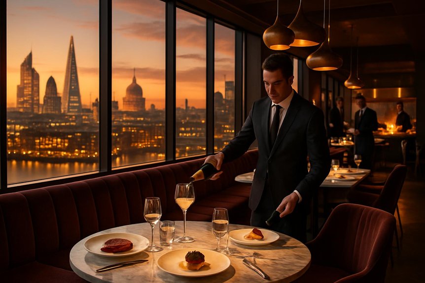 london luxury dining destinations