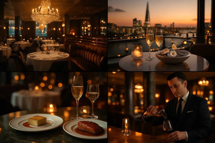 london s upscale dining scene