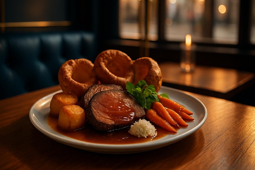 london sunday roast experience