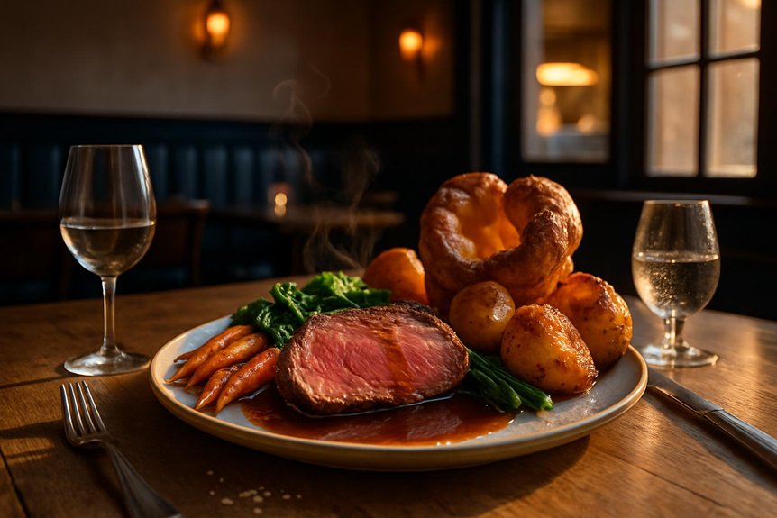 london sunday roast heritage