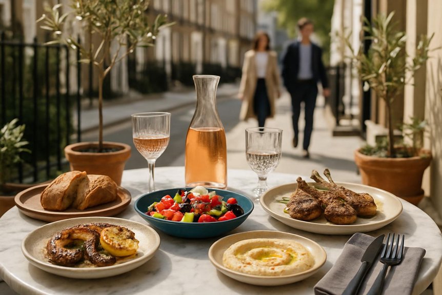 lunch at meraki fitzrovia