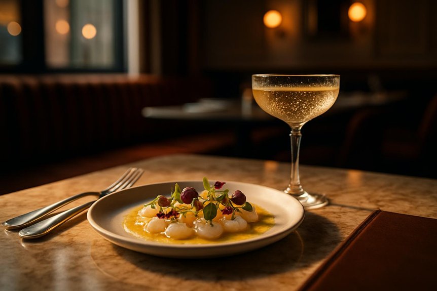 luxurious london dining experience