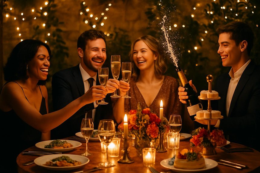 luxury dining for celebrations