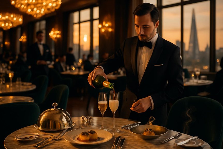 luxury dining guide london