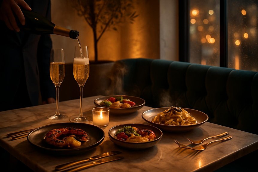 luxury dining in london